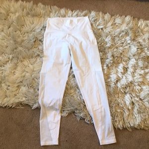 Aerie white leggings